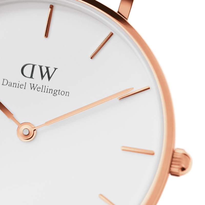 Daniel Wellington Petite White Dial White Leather Strap Watch For Women - DW00100249 Buy Now By Daniel Wellington