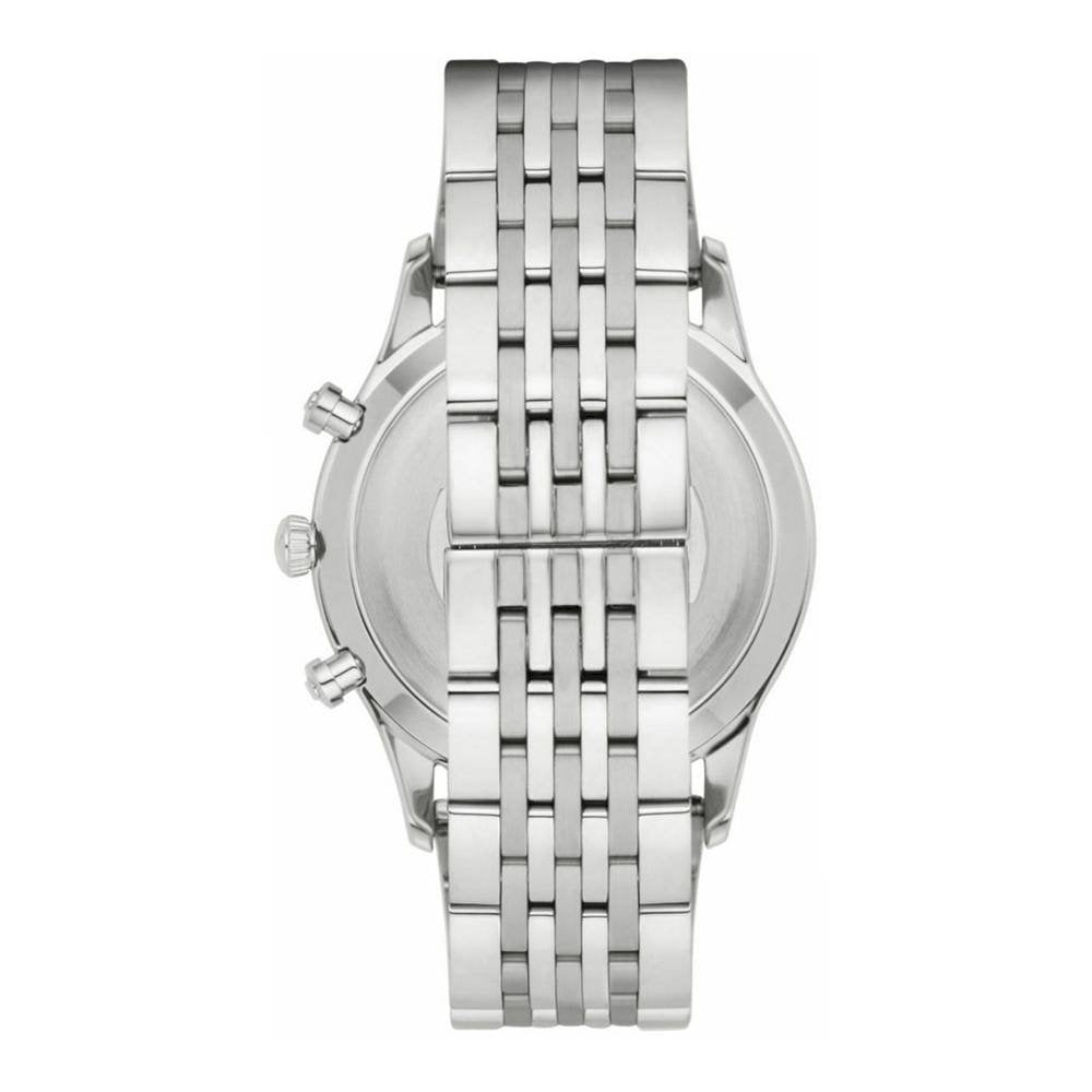 Emporio Armani Classic Chronograph Silver Dial Silver Steel Strap Watch For Men - AR1879 Buy Now By Emporio Armani