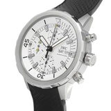 IWC Aquatimer Chronograph White Dial Black Rubber Strap Watch for Men - IW376801 Buy Now By IWC