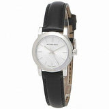 Burberry The City White Dial Black Leather Strap Watch for Women - BU9206 Buy Now By Burberry