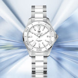 Tag Heuer Aquaracer Quartz White Dial Two Tone Steel Strap Watch Women - WAY131B.BA0914 Buy Now By Tag Heuer