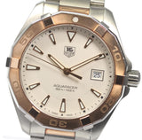 Tag Heuer Aquaracer Quartz White Dial Silver Strap Watch for Men - WAY1150.BD0911 Buy Now By Tag Heuer