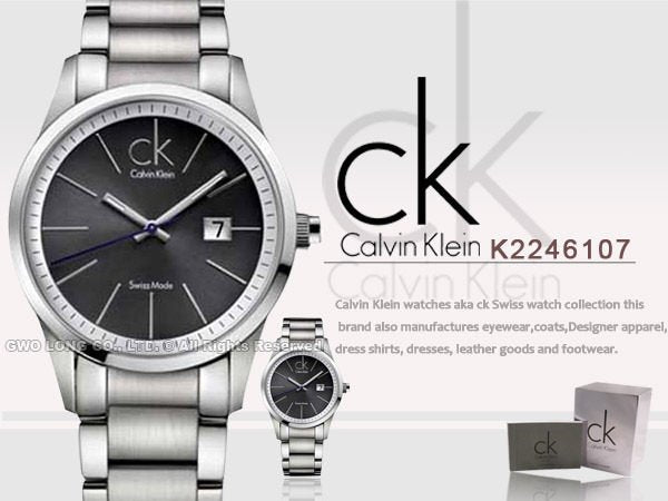 Calvin Klein Bold Black Dial Silver Steel Strap Watch for Men - K2246107 Buy Now By Calvin Klein