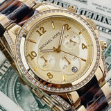 Michael Kors Blair Gold Dial Two Tone Steel Strap Watch for Women - MK6094 Buy Now By Michael Kors