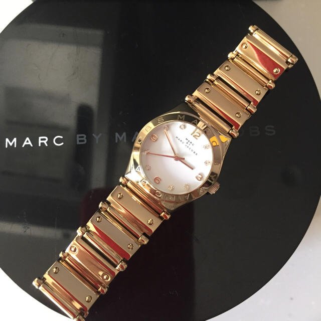 Marc Jacobs Amy White Dial Rose Gold Steel Strap Watch for Women - MBM8559 Buy Now By Marc Jacobs