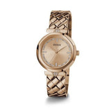 Guess Rumour Quartz Rose Gold Dial Rose Gold Steel Strap Watch For Women - GW0613L3 Buy Now By Guess