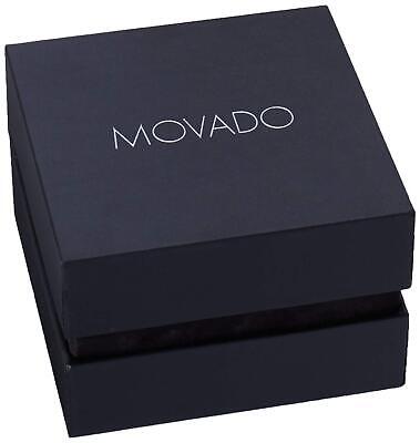 Movado Museum Black Dial Black Leather Strap Watch For Men - 2100005 Buy Now By Movado