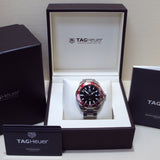 Tag Heuer Aquaracer Black Dial Silver Steel Strap Watch for Men - WAY101B.BA0746 Buy Now By Tag Heuer