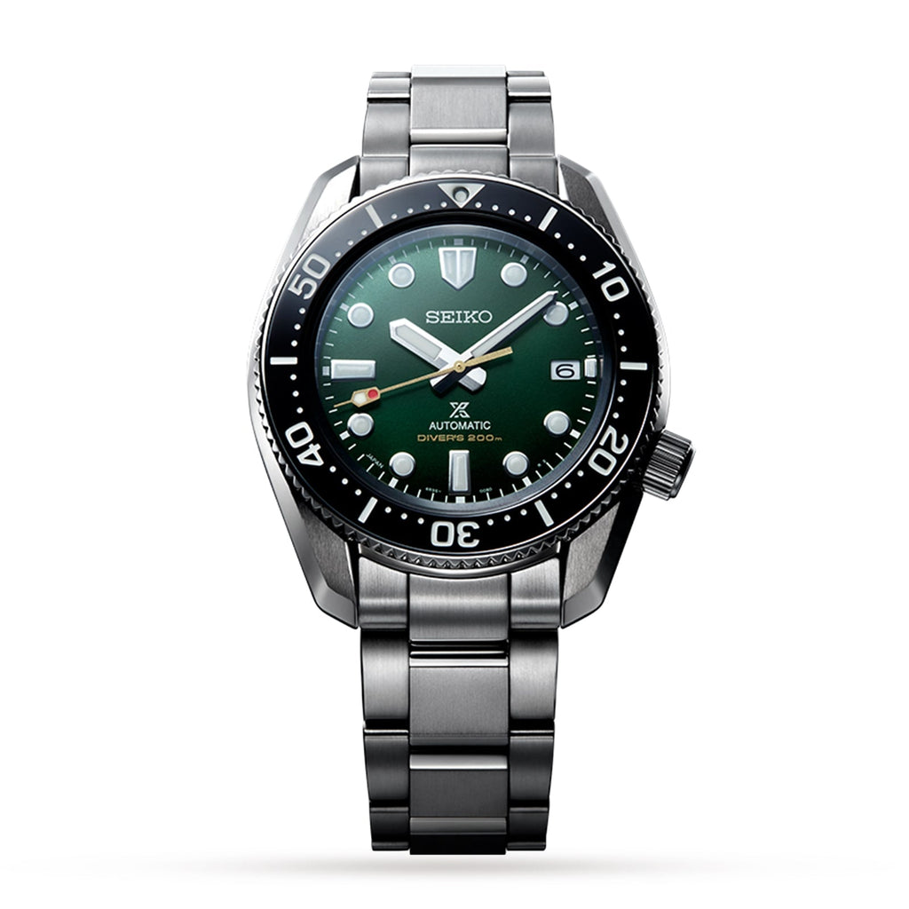 Seiko Prospex 140th Anniversary Limited Divers Green Dial Silver Steel Strap Watch For Men - SPB207J1 Buy Now By Seiko
