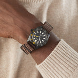 Seiko Prospex Black Series 1965 Limited Edition Black Dial Brown NATO Strap Watch For Men - SPB253J1 Buy Now By Seiko