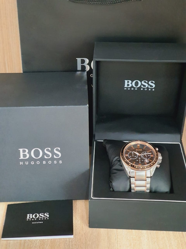 Hugo Boss Driver Sport Grey Dial Grey Steel Strap Watch for Men - 1513094 Buy Now By Hugo Boss