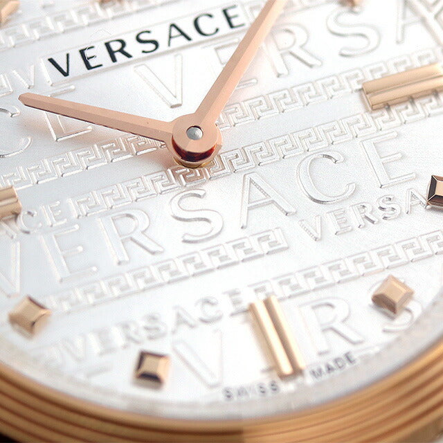 Versace V-Twist White Dial White Leather Strap Watch for Women - VELS00419 Buy Now By Versace