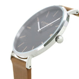 Coach Charles Black Dial Brown Leather Strap Watch for Men - 14602155 Buy Now By Coach