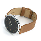 Coach Charles Black Dial Brown Leather Strap Watch for Men - 14602155 Buy Now By Coach