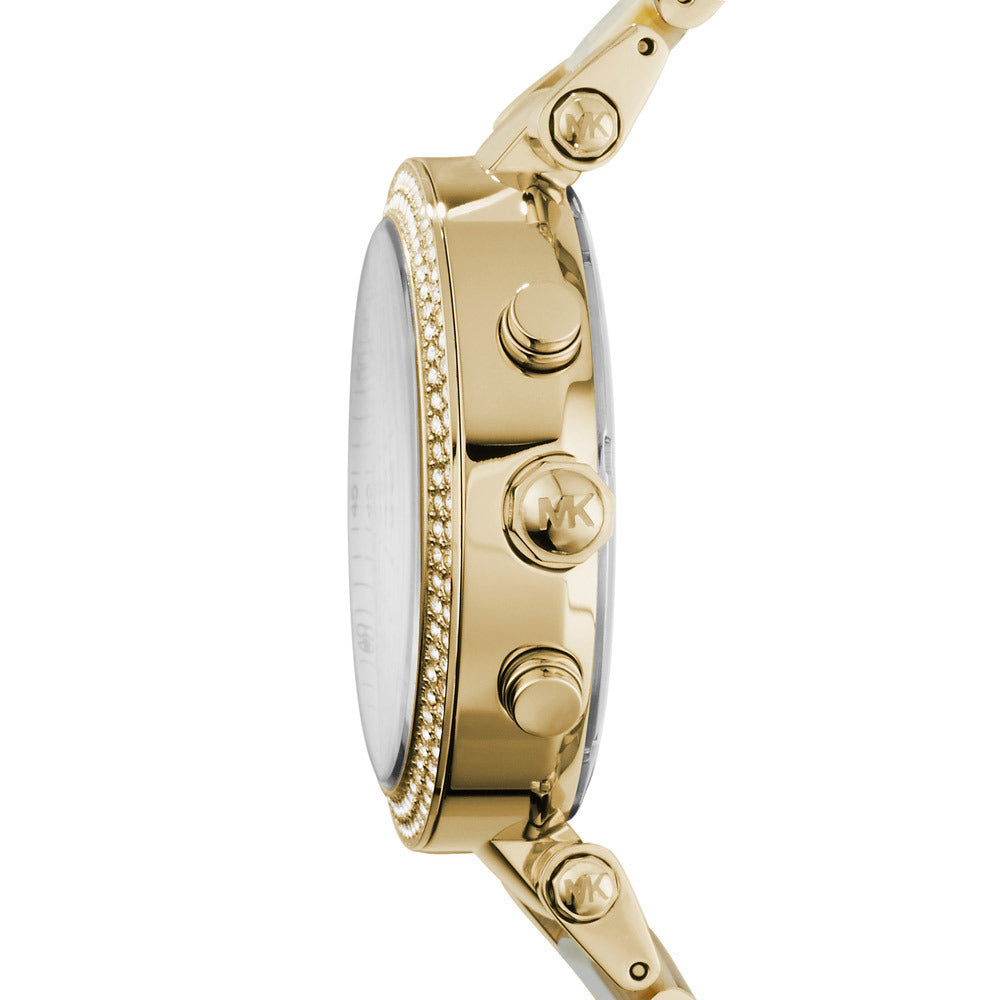 Michael Kors Parker Gold Dial Gold Steel Strap Watch for Women - MK5632 Buy Now By Michael Kors