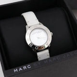Marc Jacobs Mini Blade White Dial White Leather Strap Watch for Women - MBM1206 Buy Now By Marc Jacobs