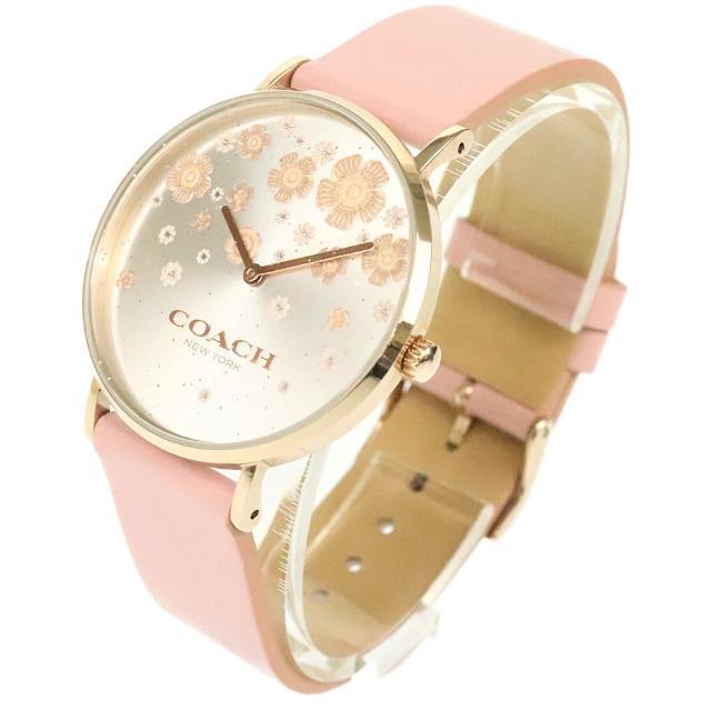 Coach Perry Silver Dial Pink Leather Strap Watch For Women - 14503325 Buy Now By Coach