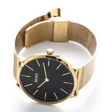 Hugo Boss Horizon Quartz Black Dial Gold Mesh Bracelet Watch For Men - HB1513735 Buy Now By Hugo Boss