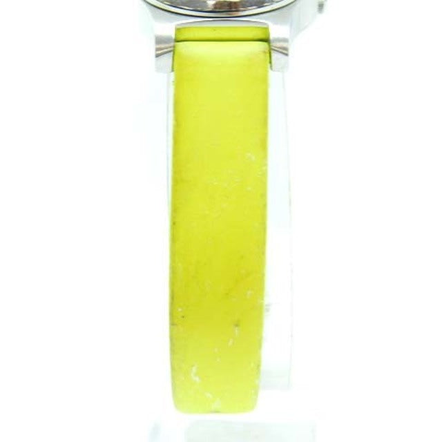 Marc Jacobs Henry White Dial Neon Yellow Rubber Strap Watch for Women - MBM1235 Buy Now By Marc Jacobs