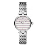Emporio Armani Arianna Analog White Dial Silver Steel Strap Watch For Women - AR11195 Buy Now By Emporio Armani