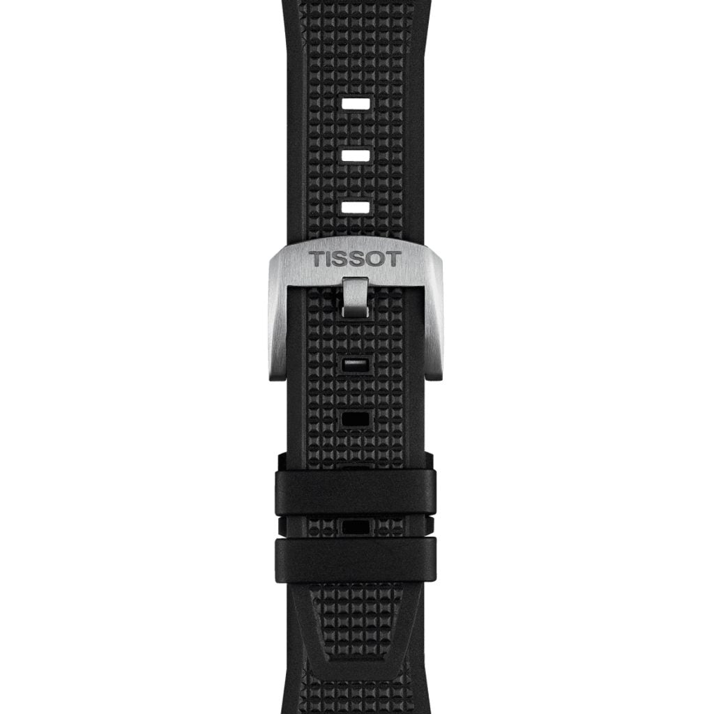 Tissot PRX Black Dial Black Rubber Strap Watch For Men - T137.410.17.051.00 Buy Now By Tissot