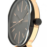 Calvin Klein Boost Black Dial Black Leather Strap Watch for Men - K7Y21TCZ Buy Now By Calvin Klein