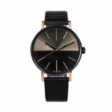 Calvin Klein Boost Black Dial Black Leather Strap Watch for Men - K7Y21TCZ Buy Now By Calvin Klein