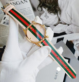 Gucci G Timeless Quartz Pink Dial Three Tone Leather Strap Watch For Women - YA1264118 Buy Now By Gucci