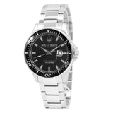 Maserati SFIDA Quartz Black Dial Stainless Steel Watch For Men - R8853140002 Buy Now By Maserati