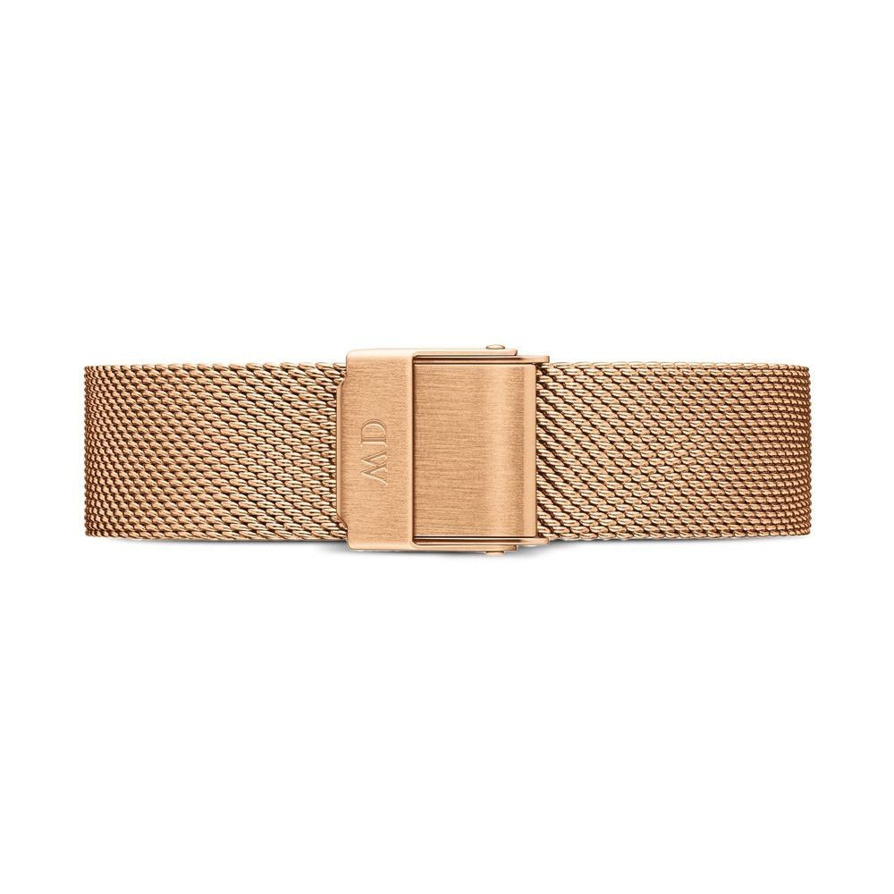 Daniel Wellington Petite Melrose Brown Dial Rose Gold Mesh Strap Watch For Women - DW00100477 Buy Now By Daniel Wellington