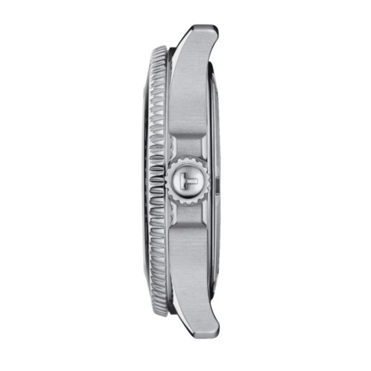 Tissot Seastar 1000 Lady Black Dial Silver Steel Strap Watch for Women - T120.210.11.051.00 Buy Now By Tissot