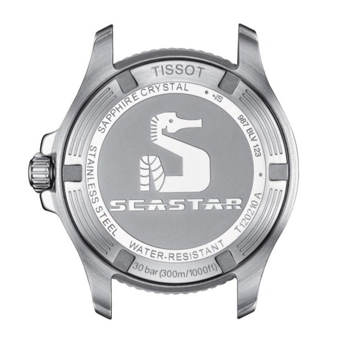 Tissot Seastar 1000 Mother of Pearl White Dial White Rubber Strap Watch for Women - T120.210.17.116.00 Buy Now By Tissot