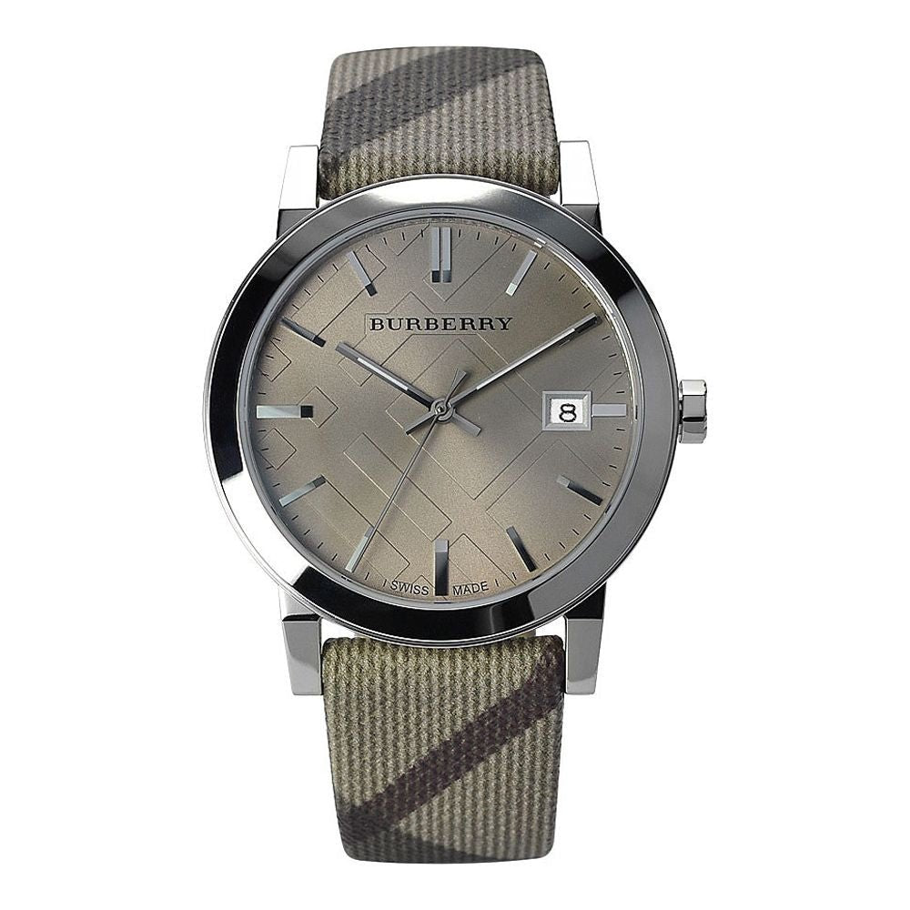 Burberry The City Nova Beige Dial Grey Leather Strap Watch for Women - BU9023 Buy Now By Burberry