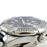 Tag Heuer Aquaracer Quartz Diamonds Black Dial Two Tone Steel Strap Watch for Men - WAY131E.BA0913 Buy Now By Tag Heuer