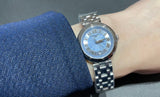 Tissot Bellissima Small Lady Light Blue Dial Silver Steel Strap Watch for Women - T126.010.11.133.00 Buy Now By Tissot