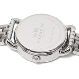 Coach Delancey White Dial Silver Steel Strap Watch for Women - 14502240 Buy Now By Coach