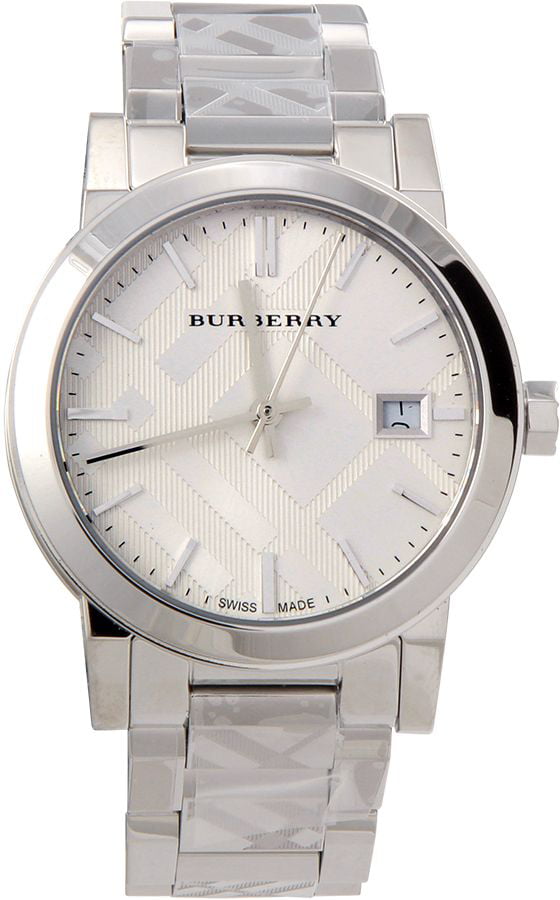 Burberry The City White Dial Silver Steel Strap Watch for Women - BU9144 Buy Now By Burberry