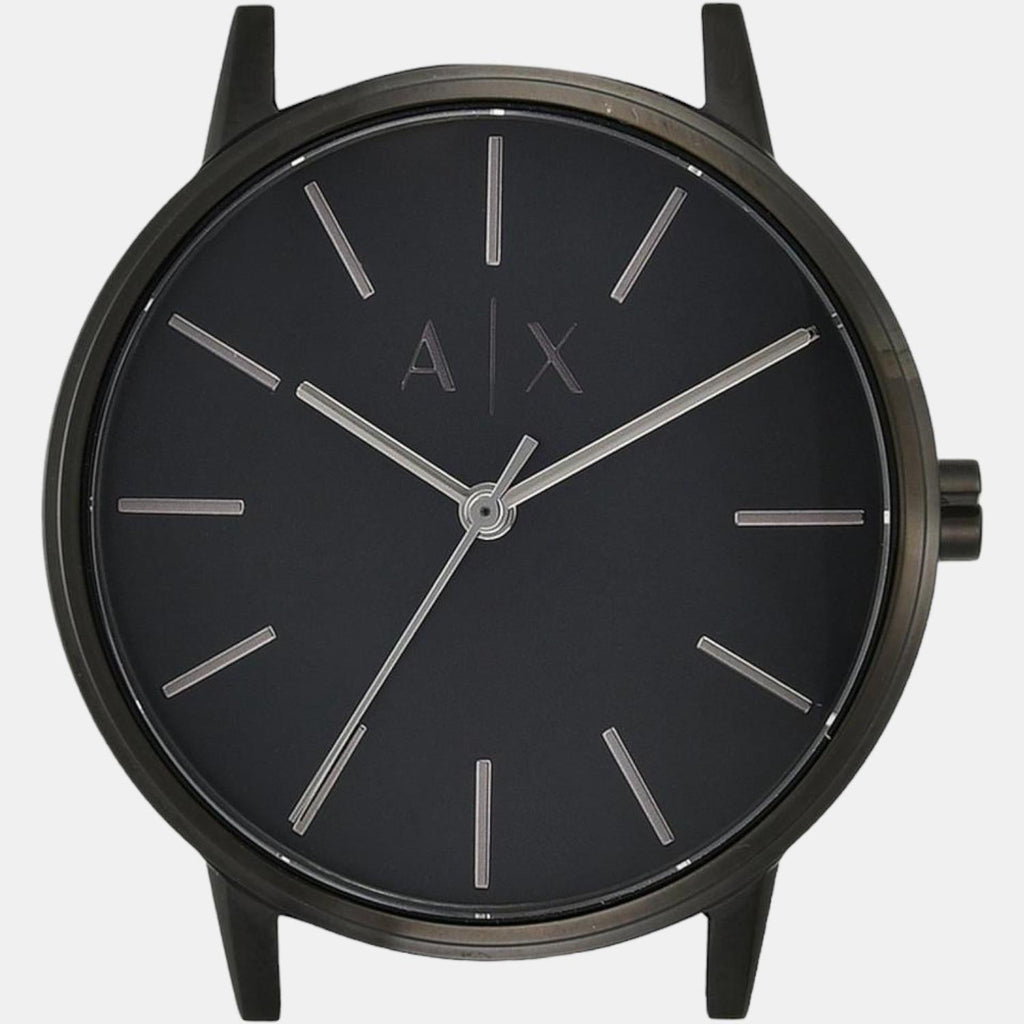 Armani Exchange Cayde Analog Black Dial Black Steel Strap Watch For Men - AX2701 Buy Now By Armani Exchange