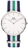 Daniel Wellington Classic Nottingham White Dial Two Tone NATO Strap Watch For Men - 0208DW Buy Now By Daniel Wellington
