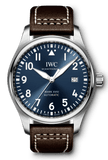 IWC Pilot's Mark XVIII Le Petit Prince Blue Dial Brown Leather Strap Watch for Men - IW327004 Buy Now By IWC