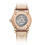Mido Baroncelli Automatic Midnight Blue Dial Brown Leather Strap Watch For Women - M7600.3.65.8 Buy Now By Mido