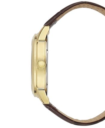 Fossil The Minimalist White Dial Brown Leather Strap Watch for Men - FS5397 Buy Now By Fossil