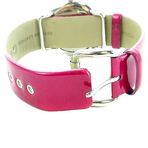 Marc Jacobs Amy Purple Dial Red Leather Strap Watch for Women - MBM1138 Buy Now By Marc Jacobs