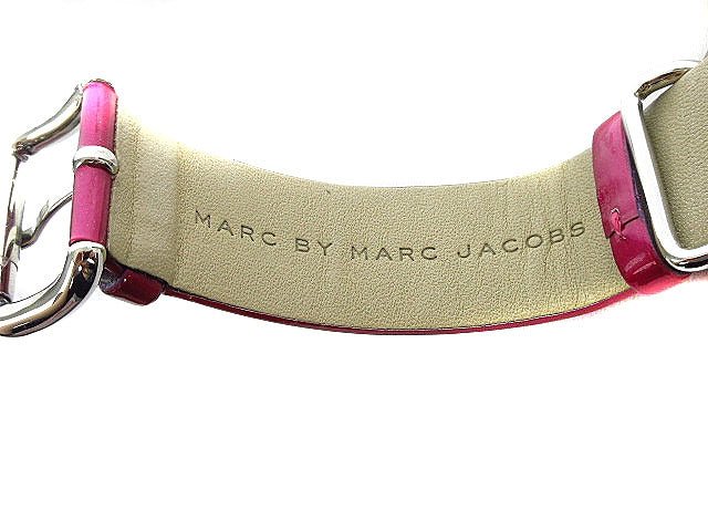 Marc Jacobs Amy Purple Dial Red Leather Strap Watch for Women - MBM1138 Buy Now By Marc Jacobs