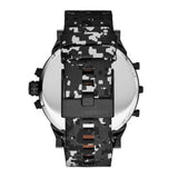 Diesel Big Daddy Chronograph Black Dial Black Leather Strap Watch For Men - DZ7311 Buy Now By Diesel