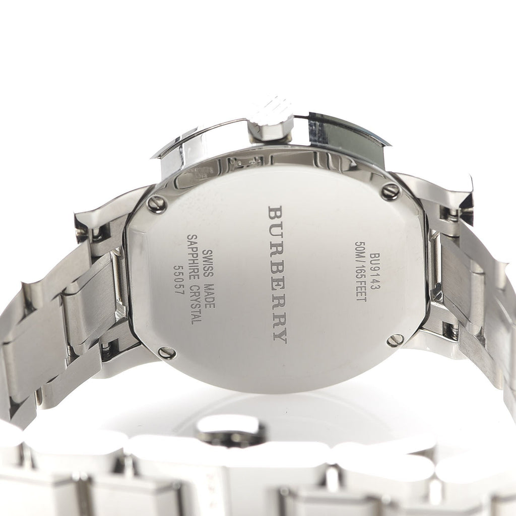 Burberry The City Silver Dial Silver Steel Strap Watch for Women - BU9143 Buy Now By Burberry