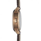 Tissot Chemin Des Tourelles Powermatic 80 Lady Silver Dial Brown Leather Strap Watch For Women - T099.207.36.037.00 Buy Now By Tissot