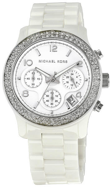 Michael Kors Runway White Dial White Steel Strap Watch for Women - MK5188 Buy Now By Michael Kors