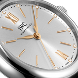 IWC Portofino Automatic Silver Dial Brown Leather Strap Watch for Women - IW357403 Buy Now By IWC