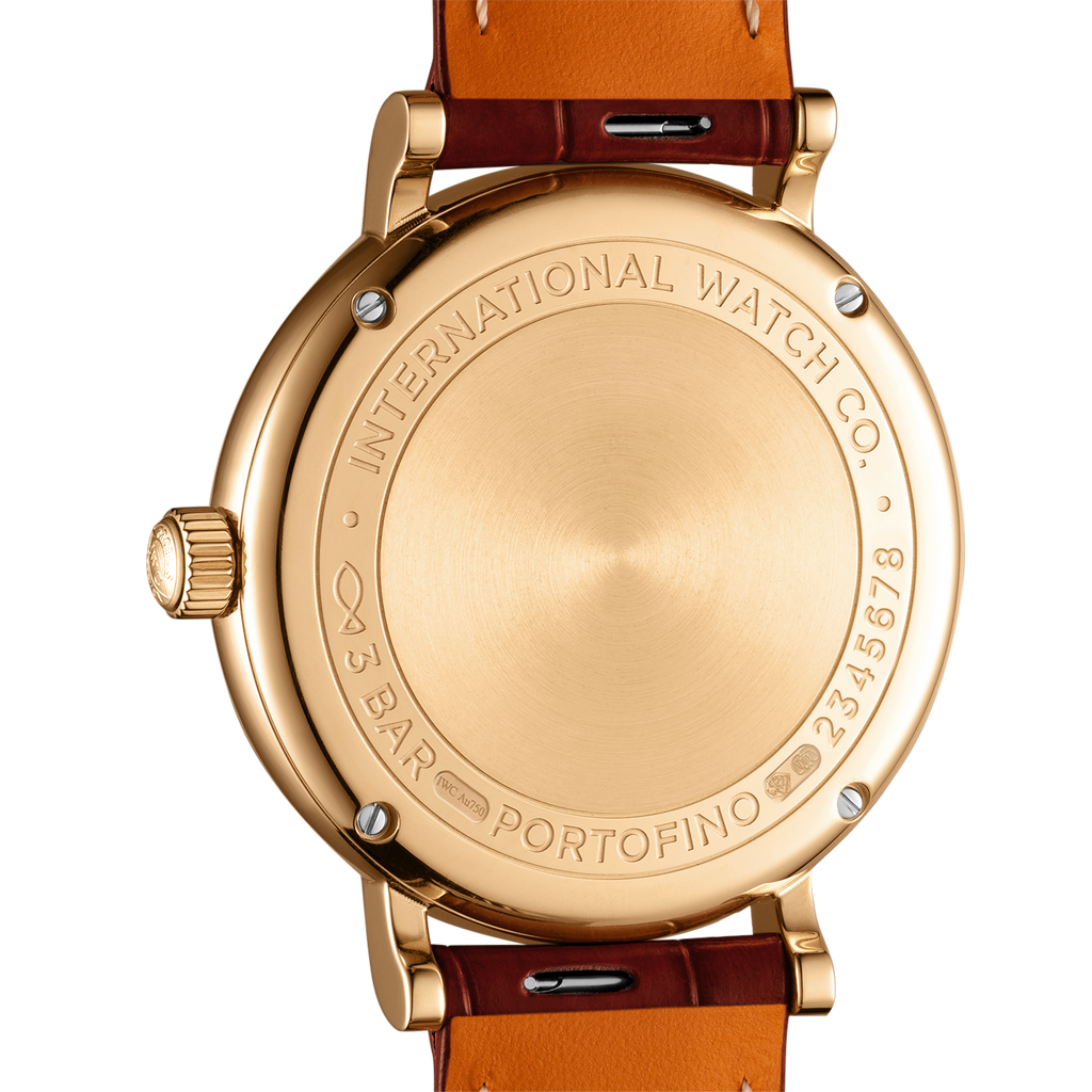 IWC Portofino Automatic Diamonds Silver Dial Red Leather Strap Watch for Women - IW357408 Buy Now By IWC